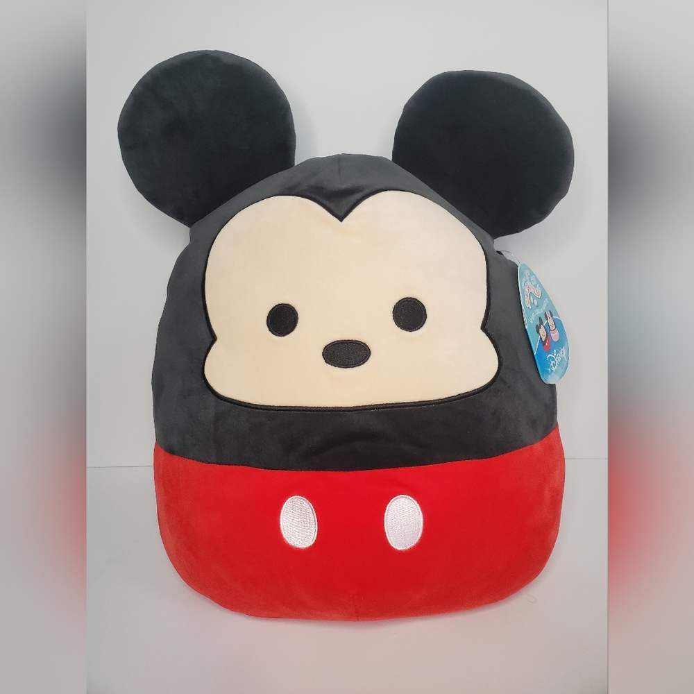 NWT Squishmallows Official Kellytoy 14-15 Inches Mickey Mouse